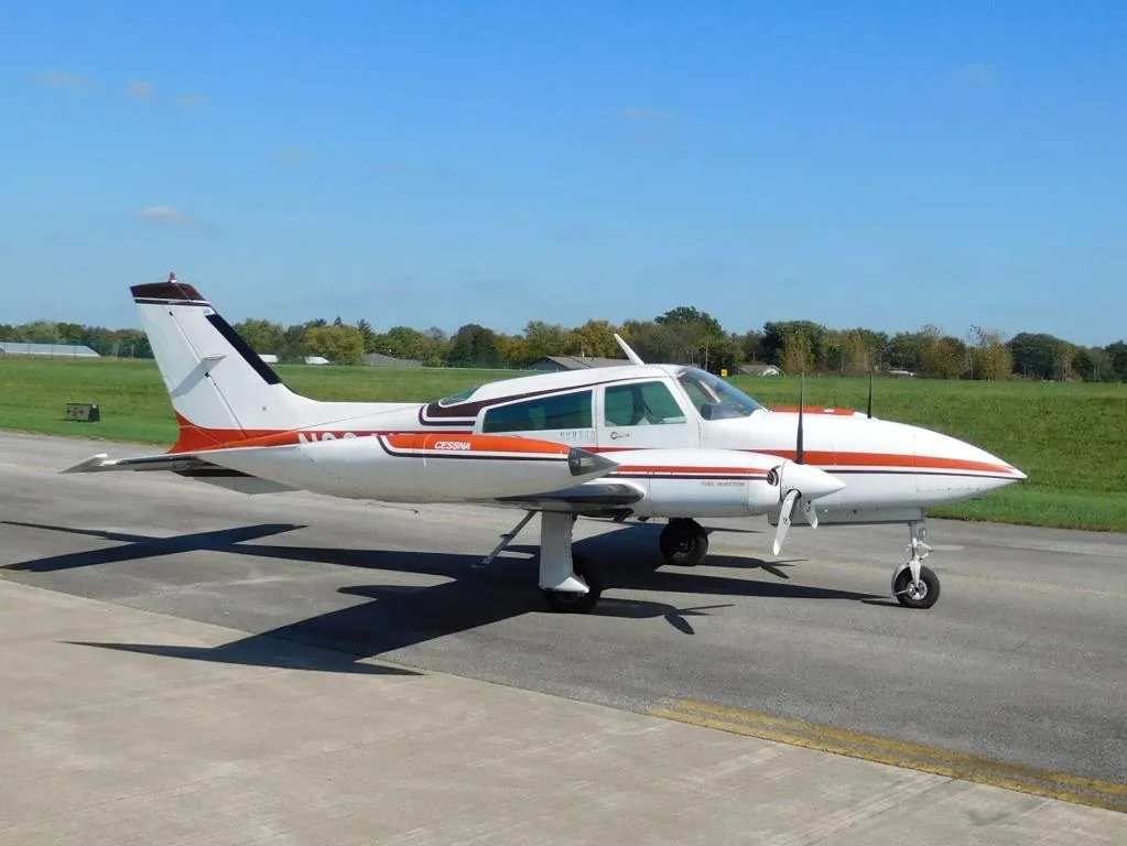 Exterior view of a 1979 Cessna 310R - N2641D Aircraft.