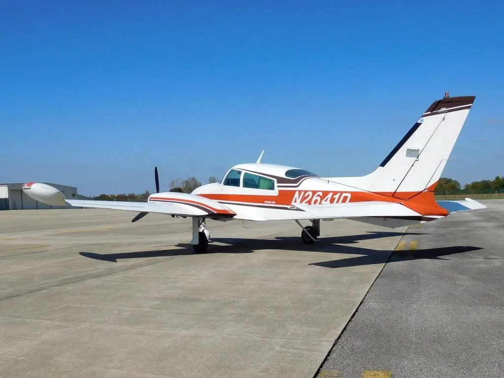 Exterior view of a 1979 Cessna 310R - N2641D Aircraft.