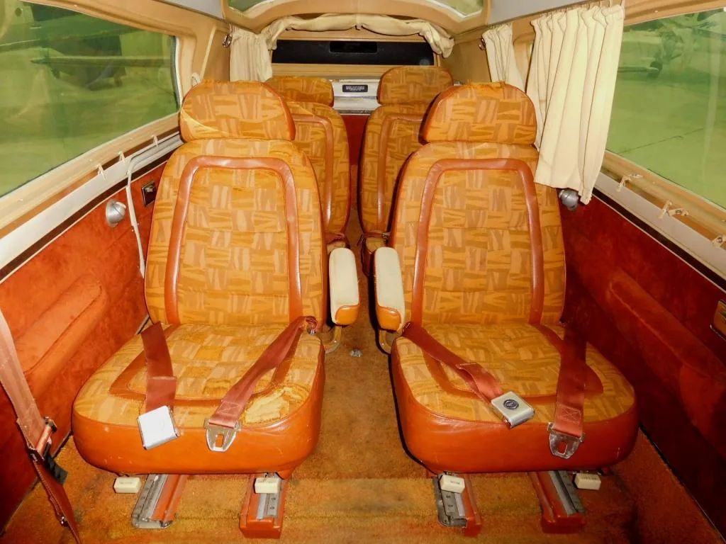 Cabin interior of a 1979 Cessna 310R - N2641D Aircraft.