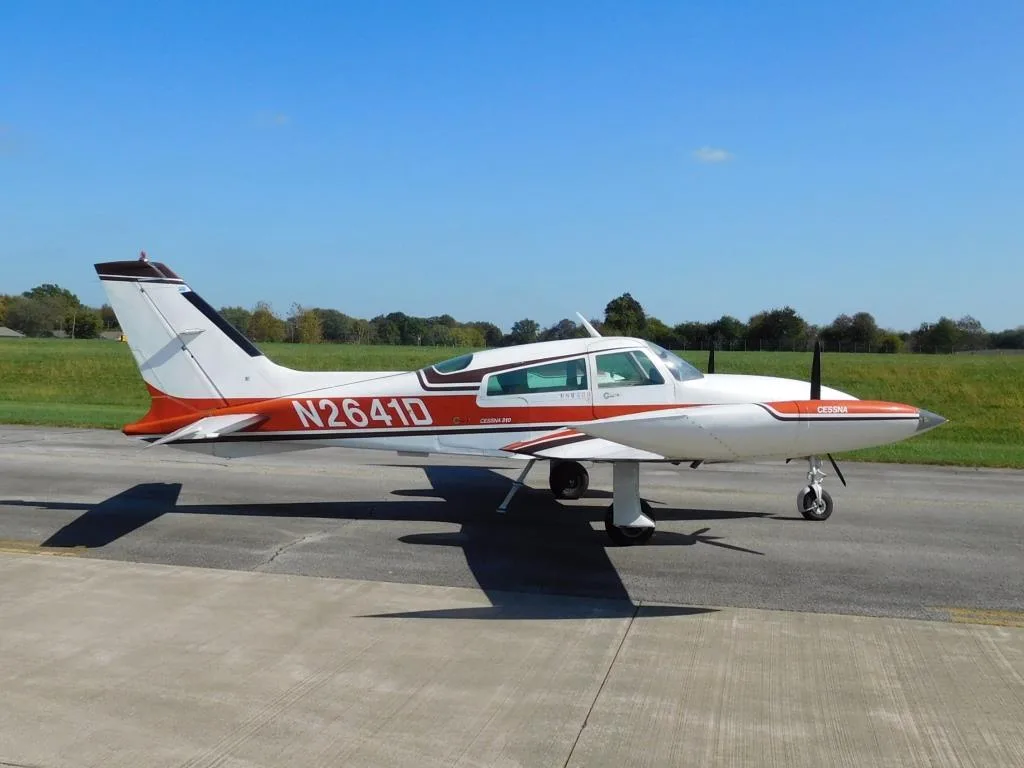 Exterior view of a 1979 Cessna 310R - N2641D Aircraft.