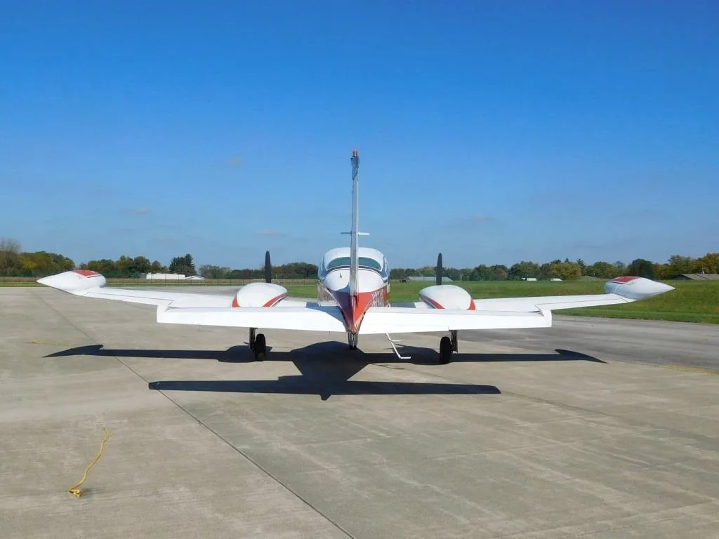 Exterior view of a 1979 Cessna 310R - N2641D Aircraft.