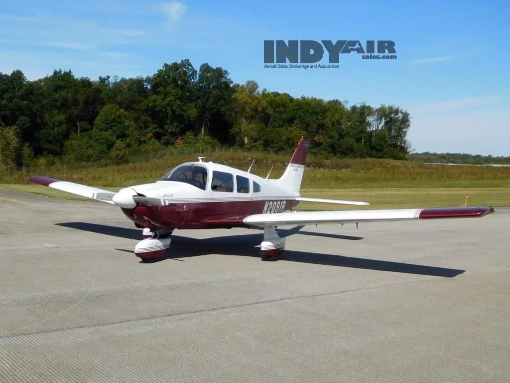 Exterior view of a 1979 Piper Archer II - N2091B Aircraft.