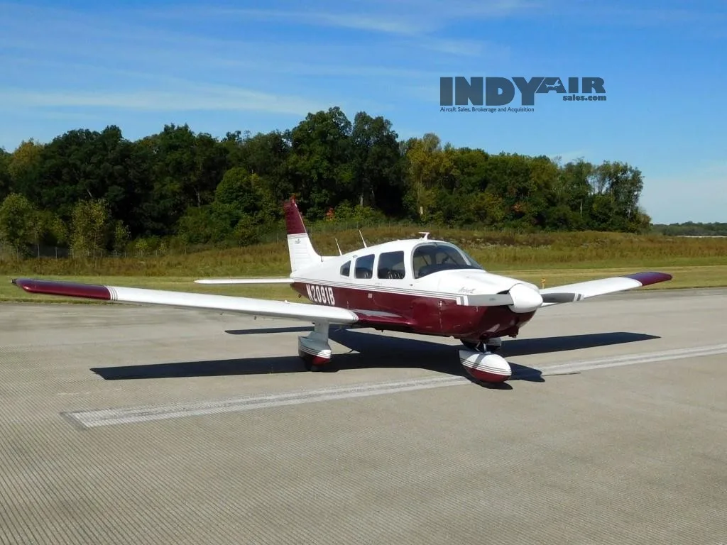 Exterior view of a 1979 Piper Archer II - N2091B Aircraft.