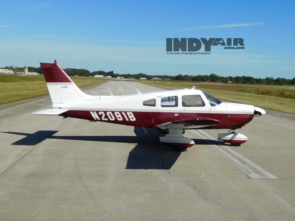 Exterior view of a 1979 Piper Archer II - N2091B Aircraft.