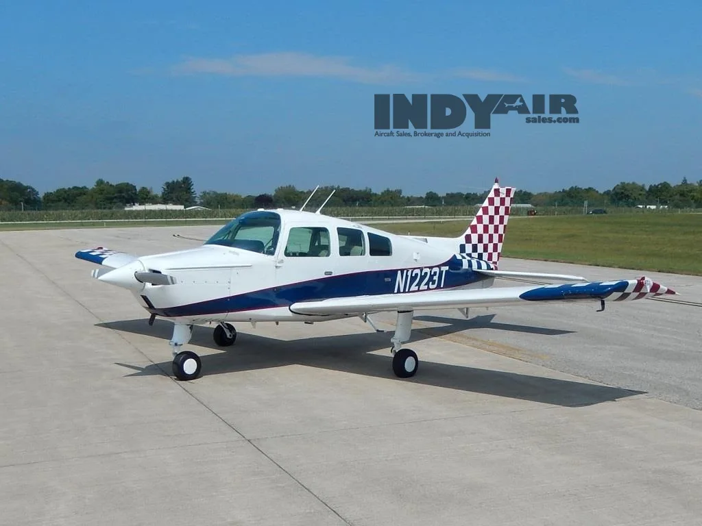 Exterior view of a 1980 Beech C23- N1223T Aircraft.