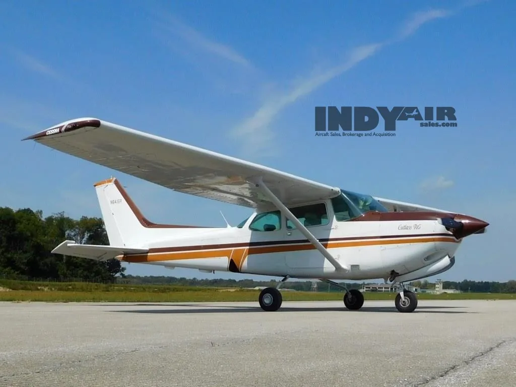 Exterior view of a 1980 Cessna 172 Cutlass - N6415R Aircraft.