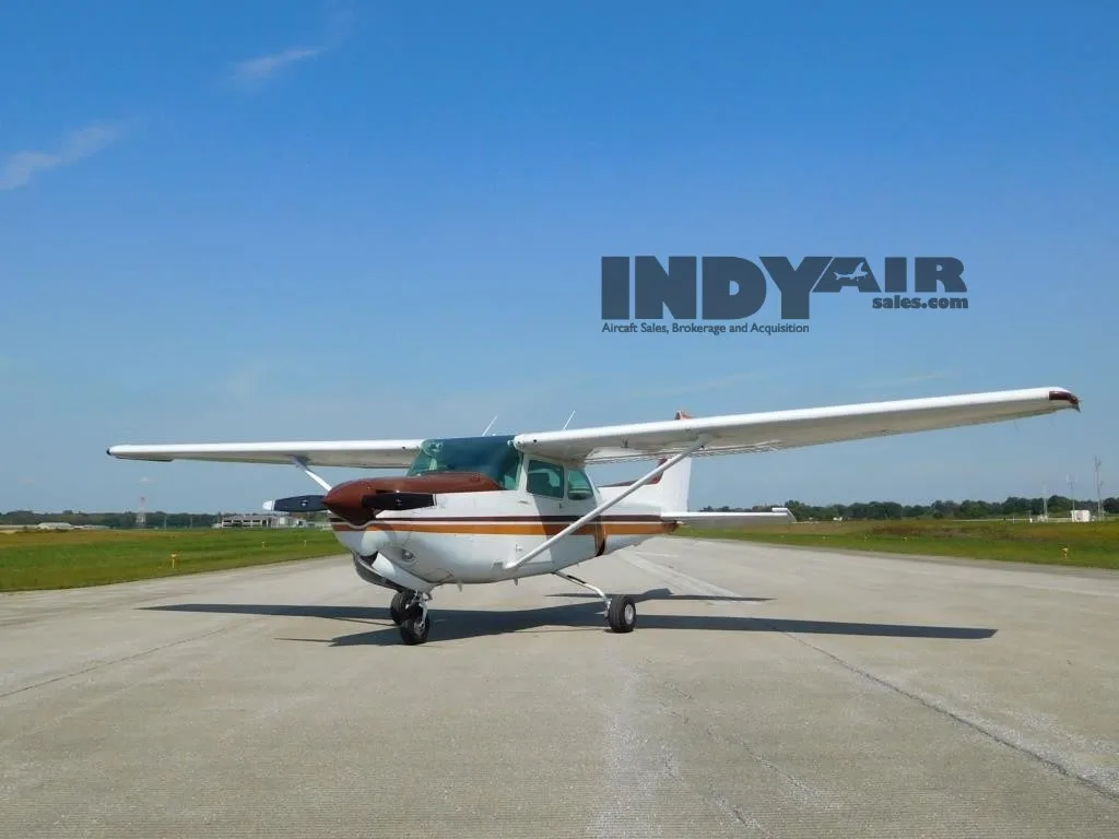 Exterior view of a 1980 Cessna 172 Cutlass - N6415R Aircraft.