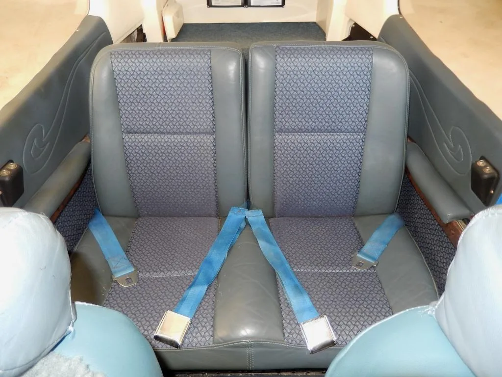 Cabin interior of a 1980 Cessna 172RG- N4721R Aircraft.