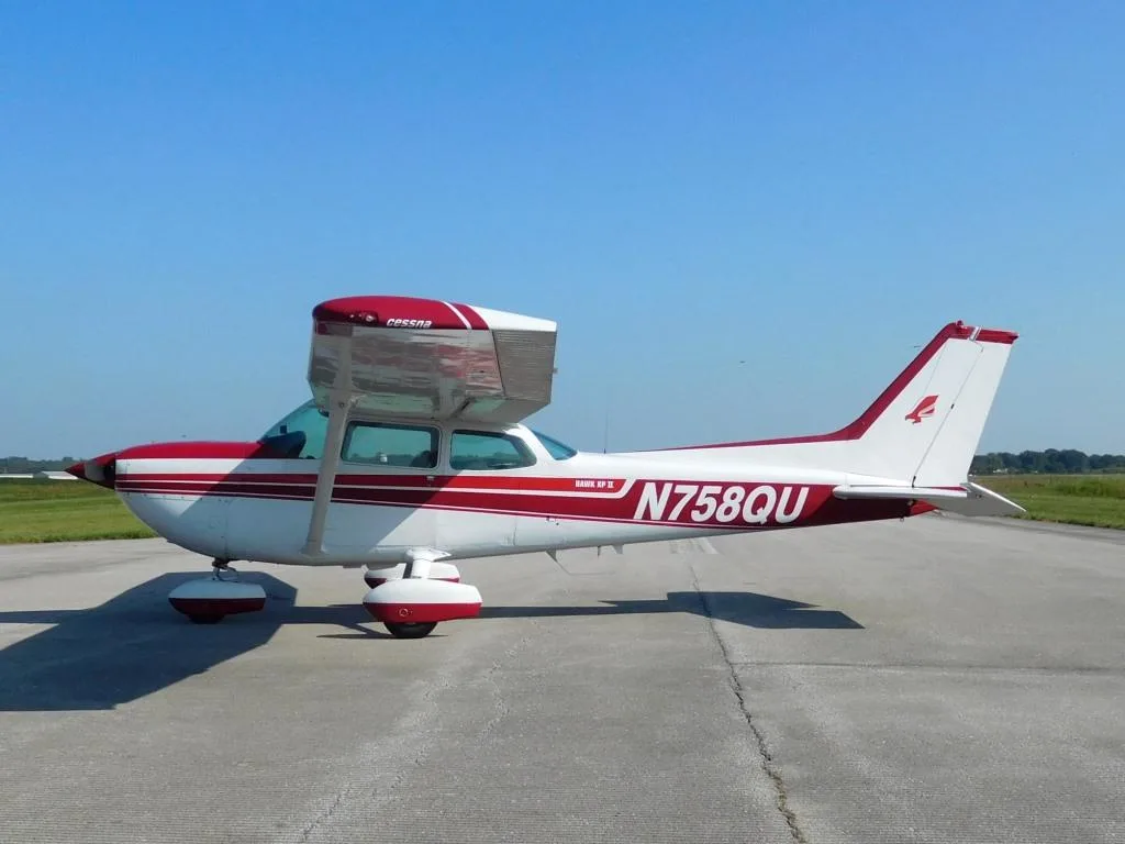 Exterior view of a 1980 Cessna 172XP - N758QU Aircraft.