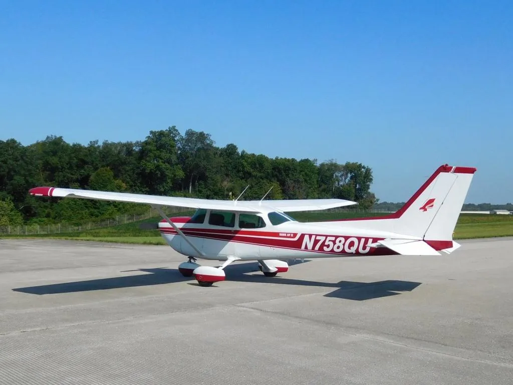 Exterior view of a 1980 Cessna 172XP - N758QU Aircraft.
