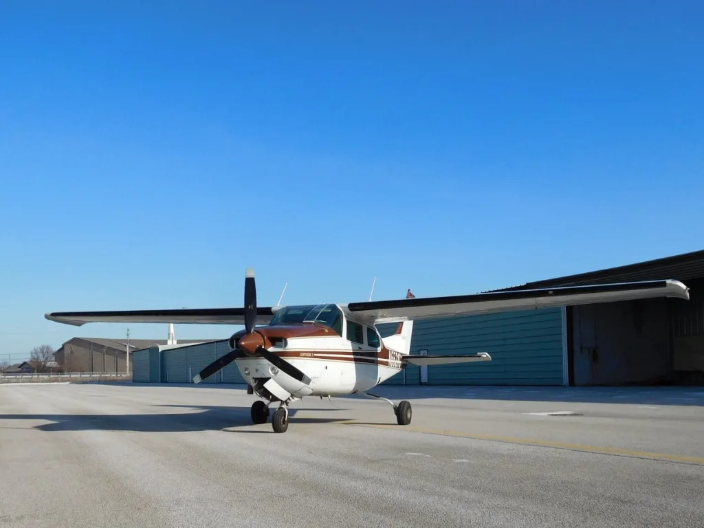 Exterior view of a 1980 Cessna T210 - N5531C Aircraft.
