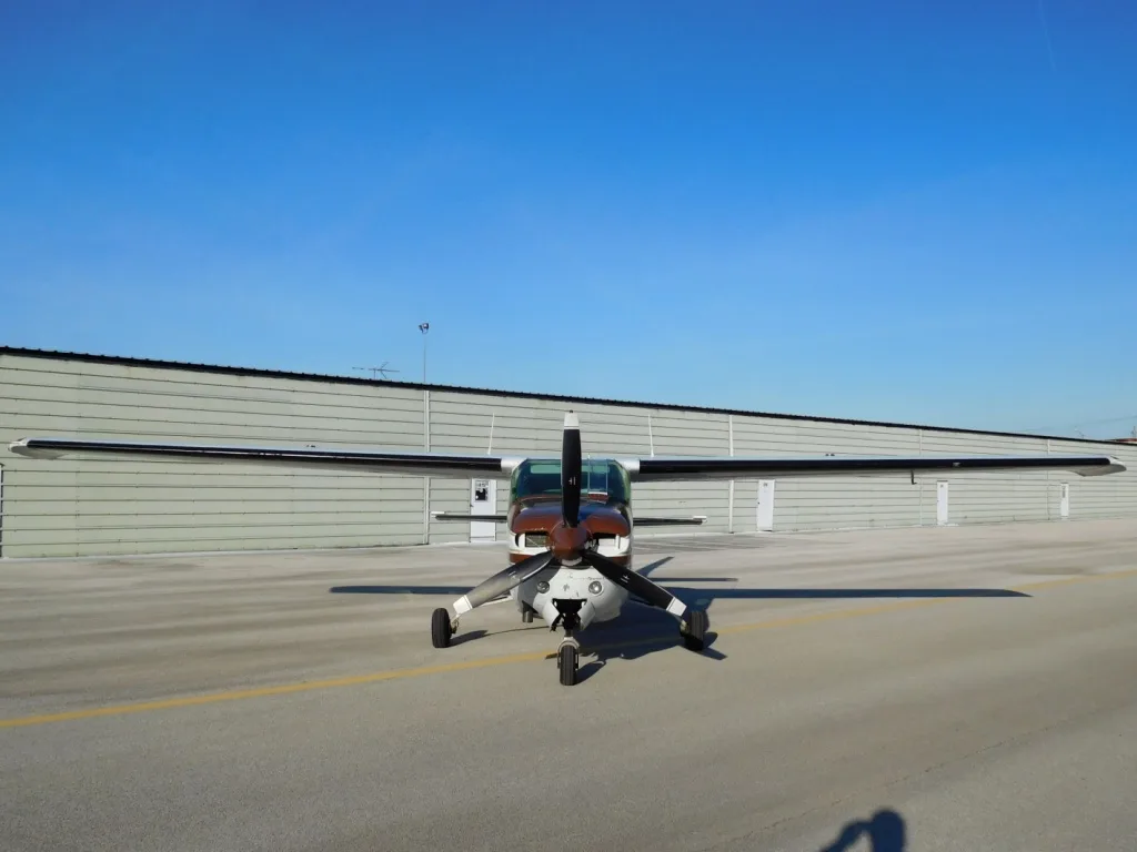 Exterior view of a 1980 Cessna T210 - N5531C Aircraft.