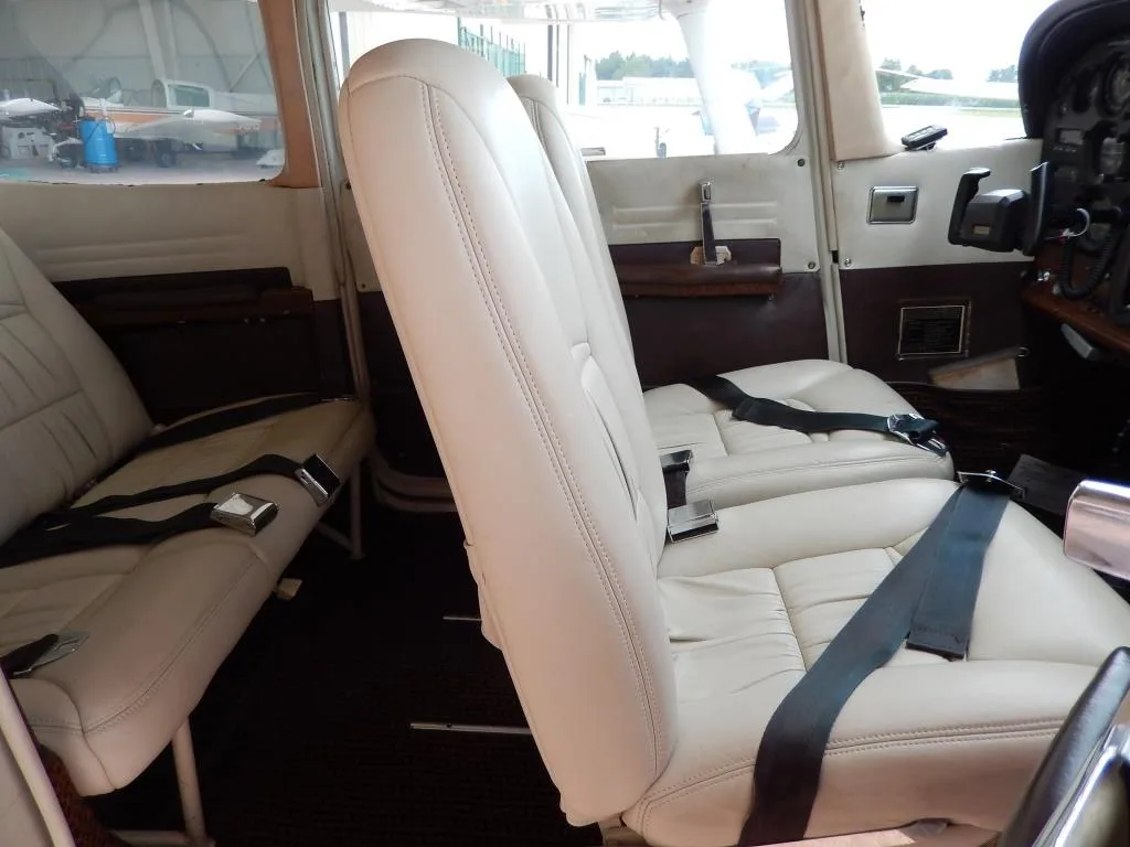 Cabin interior of a 1981 Cessna 172P- N52286 Aircraft.