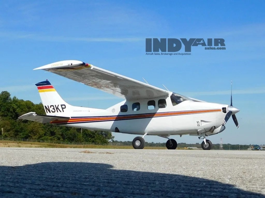 Exterior view of a 1981 Cessna P210 - N3KP Aircraft.