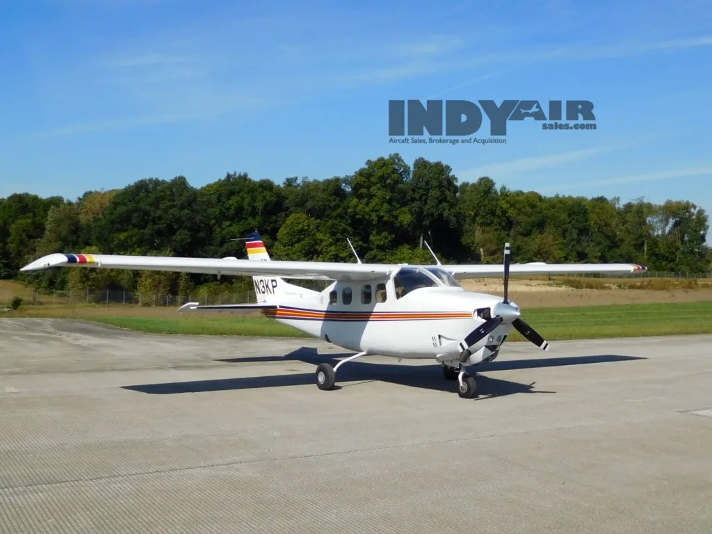 Exterior view of a 1981 Cessna P210 - N3KP Aircraft.