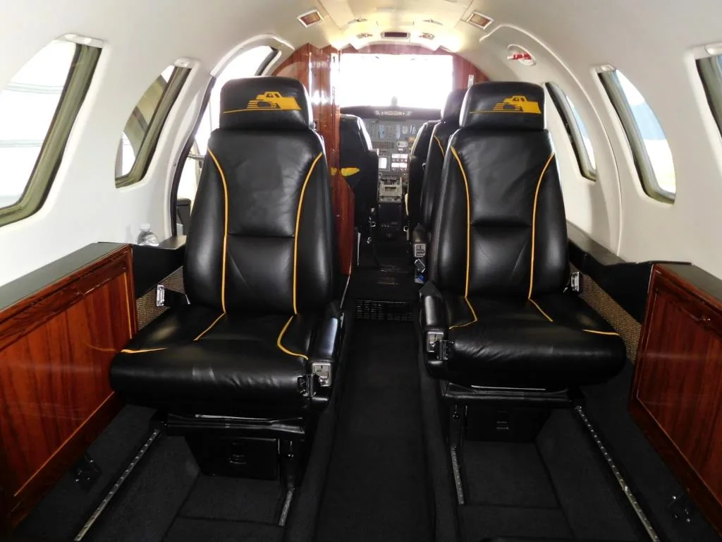 Cabin interior of a 1985 Cessna Citation SII - N917GP Aircraft.