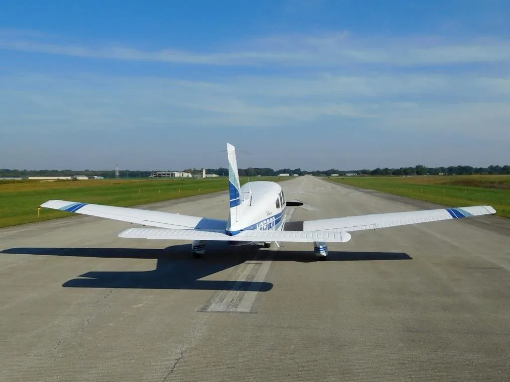 Exterior view of a 1985 Piper Archer II - N25030 Aircraft.