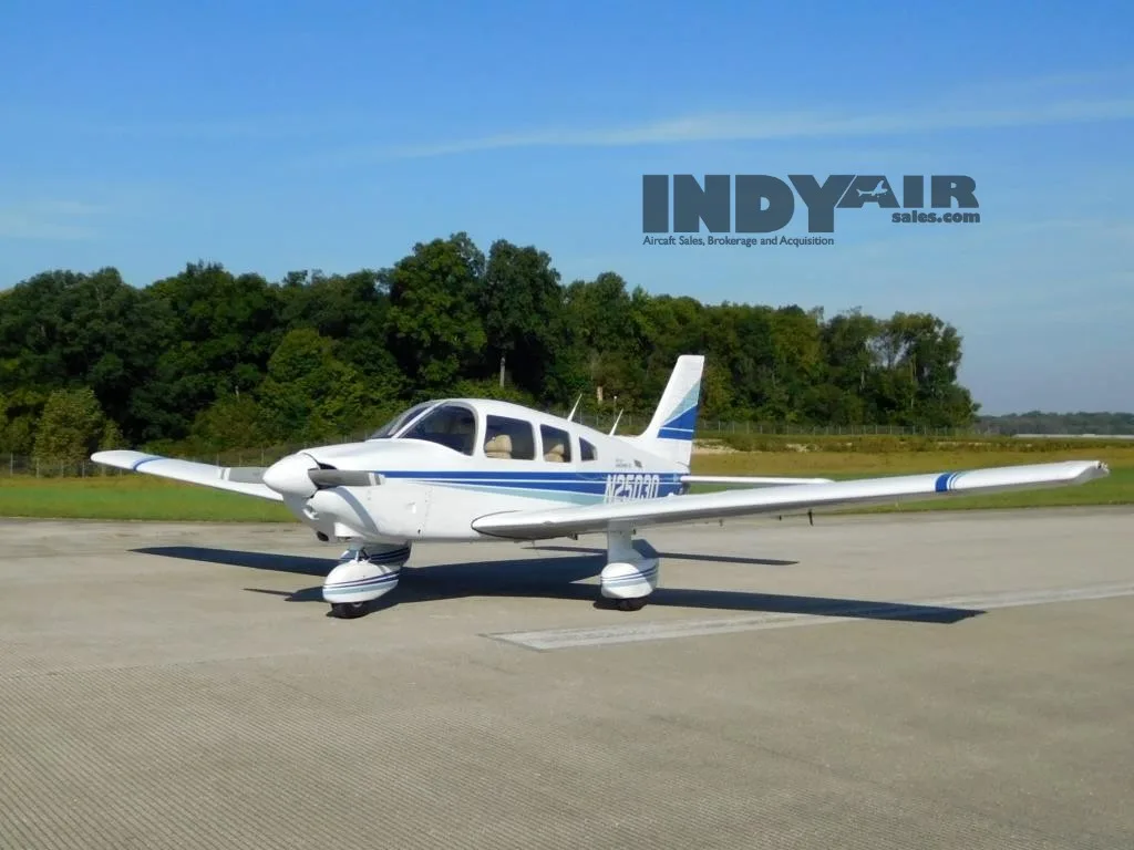 Exterior view of a 1985 Piper Archer II - N25030 Aircraft.