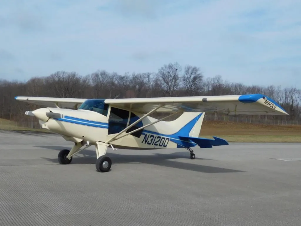 Exterior view of a 1995 Maule MX-7-180 Aircraft.