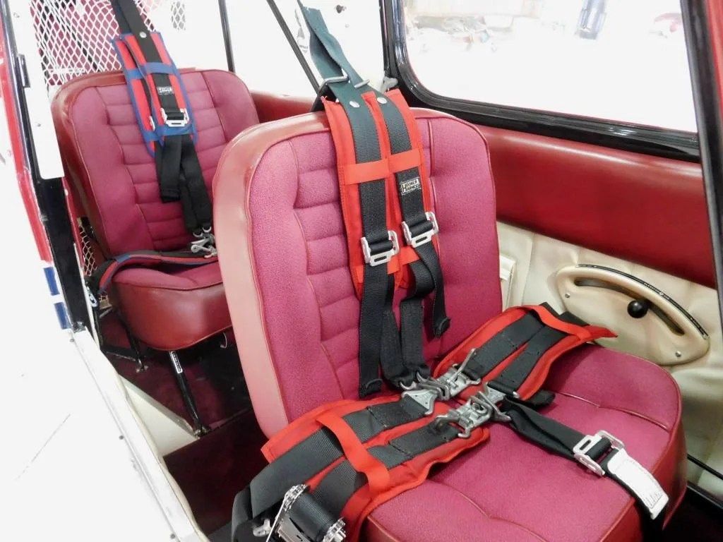 Cabin interior of a 2000 American Champion N861AC Aircraft.