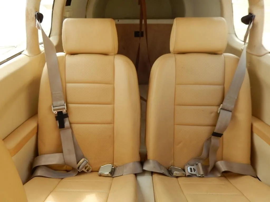 Cabin interior of a 2004 Mooney Ovation- N457DK Aircraft.