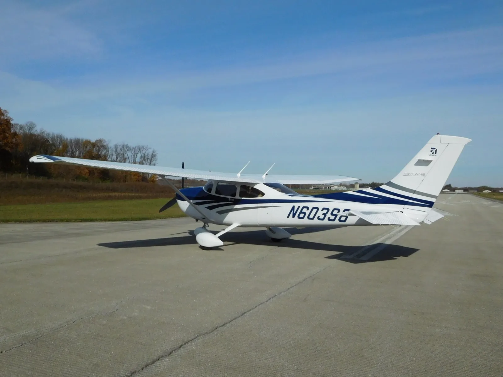 Exterior view of a 2006 Cessna 182T- N60398 Aircraft.