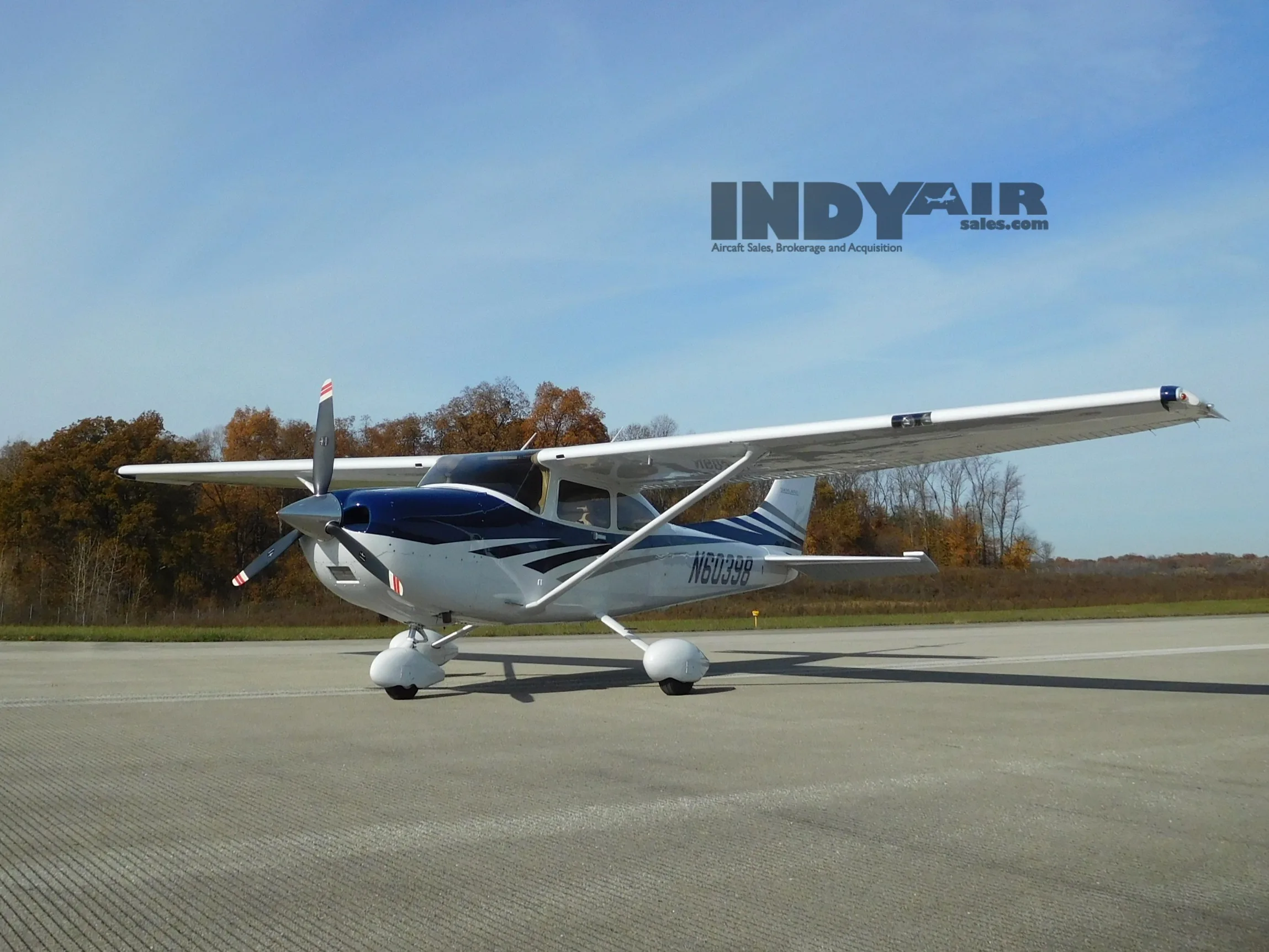 Exterior view of a 2006 Cessna 182T- N60398 Aircraft.
