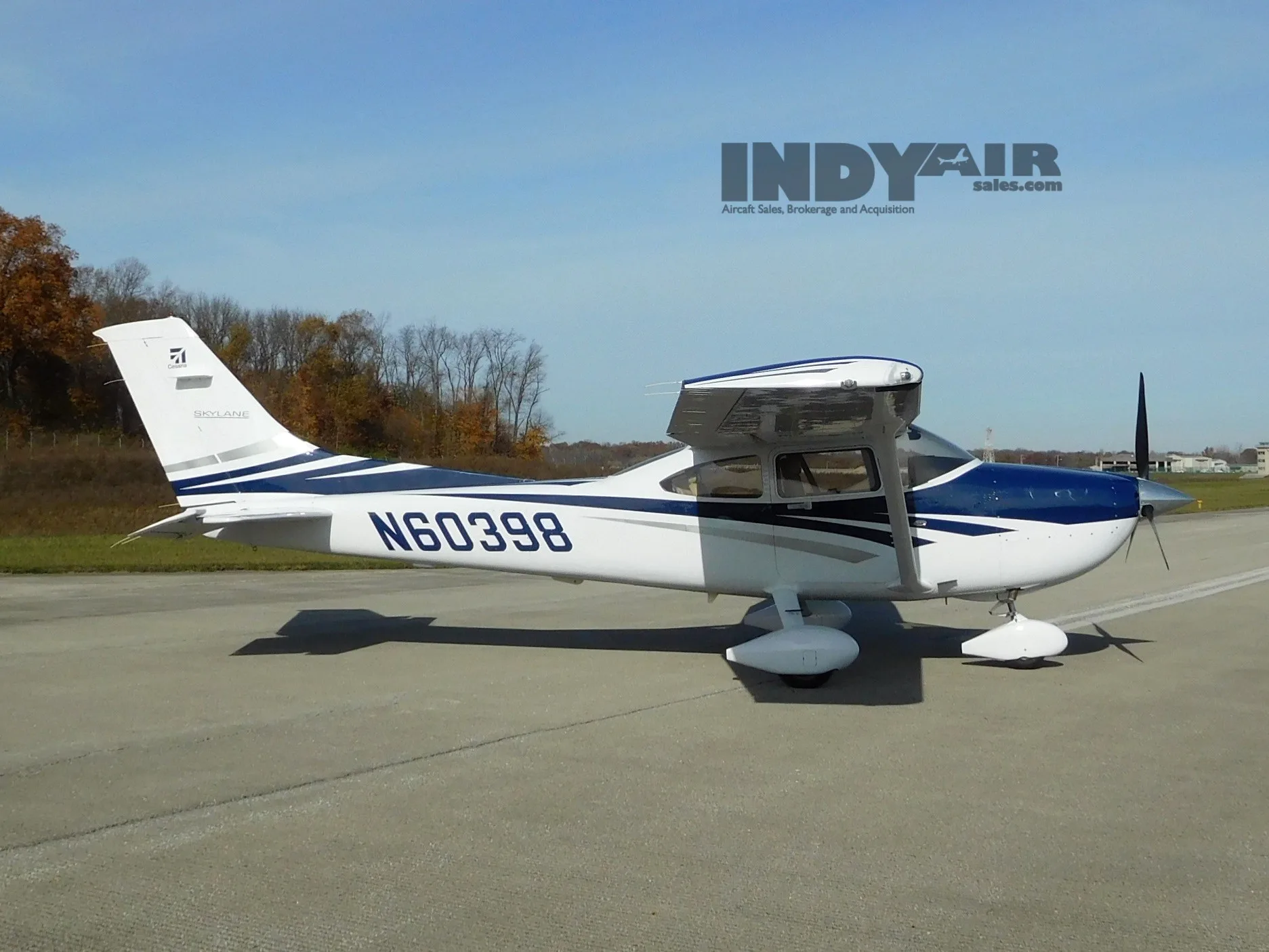 Exterior view of a 2006 Cessna 182T- N60398 Aircraft.