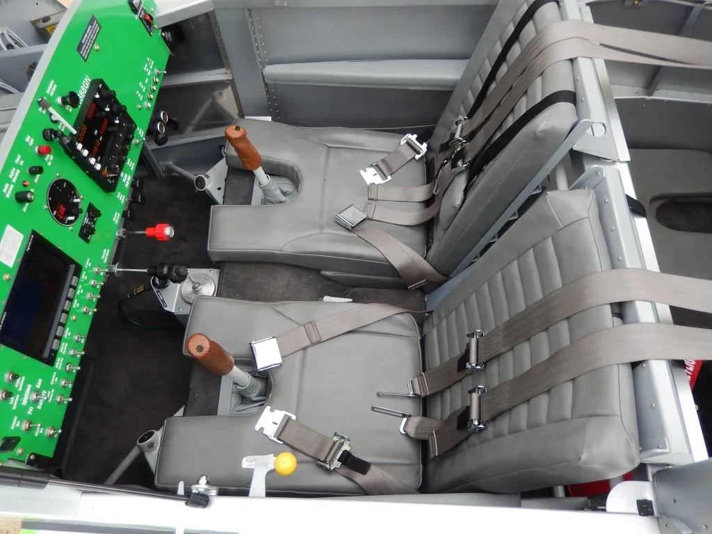 Cabin interior of a 2011 Vans RV-7A- N388GN Aircraft.