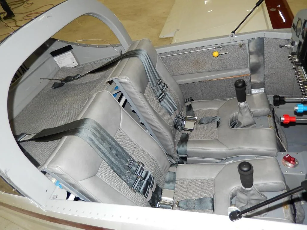 Cabin interior of a 2011 Vans RV7- N947JF Aircraft.