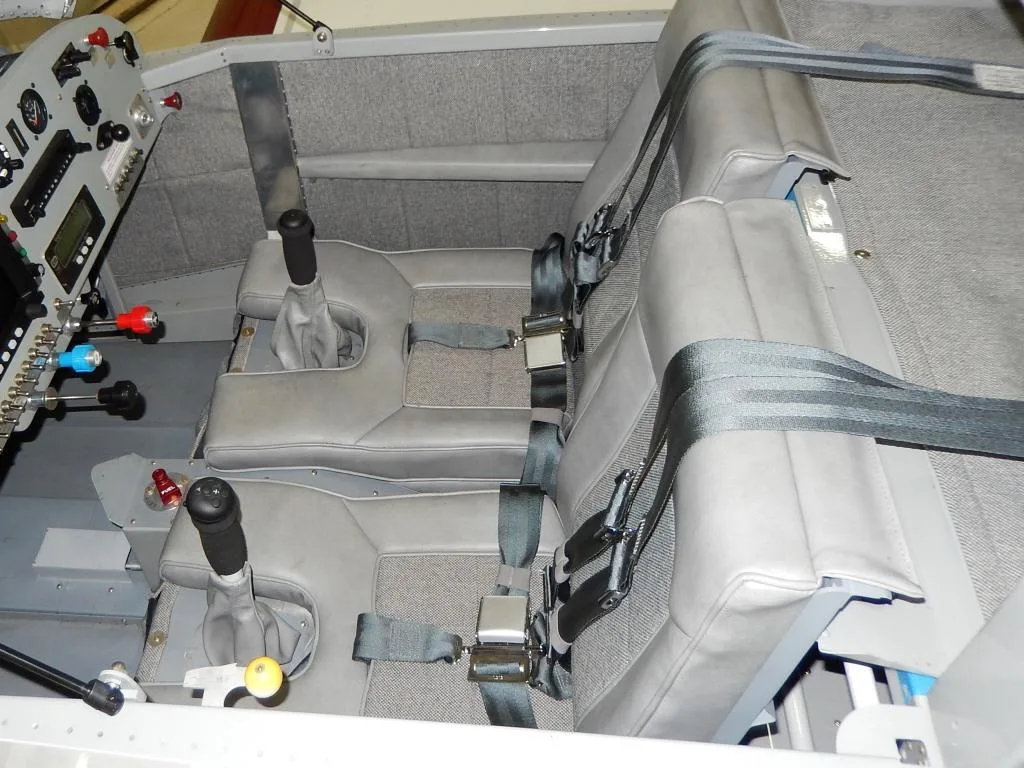 Cabin interior of a 2011 Vans RV7- N947JF Aircraft.