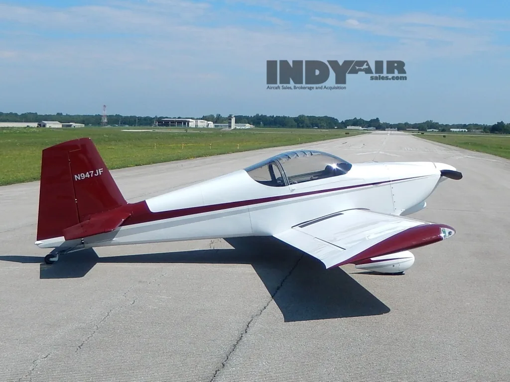 Exterior view of a 2011 Vans RV7- N947JF Aircraft.