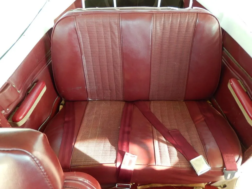 Cabin interior of a 1970 Cessna 172 - N7387G Aircraft.