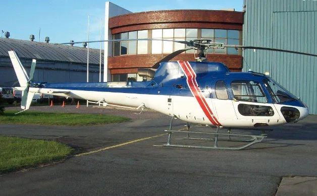 Exterior view of a 2000 Airbus AS350B3.