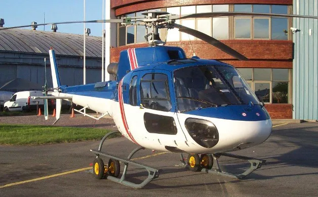 Exterior view of a 2000 Airbus AS350B3.