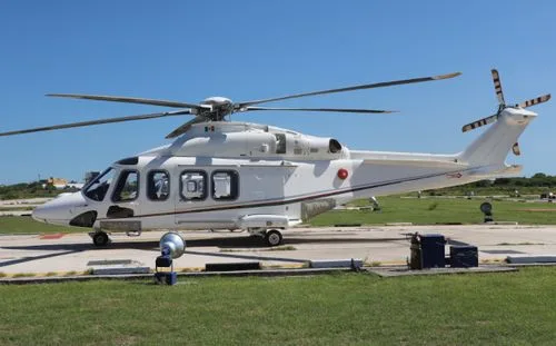 Exterior view of a 2016 Agusta AW139.