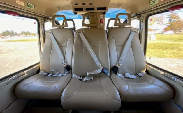 Cabin interior of a 2006 Airbus EC135T2+.