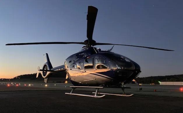 Exterior view of a 2006 Airbus EC135T2+.