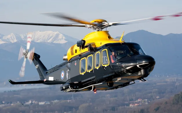 Marketing image of a 2010 Agusta AW139.