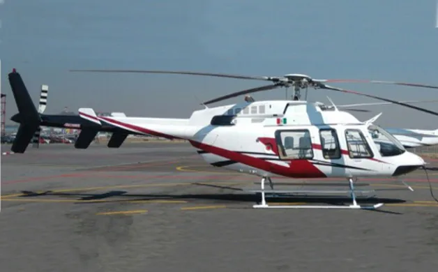 Exterior view of a 2006 Bell 407.