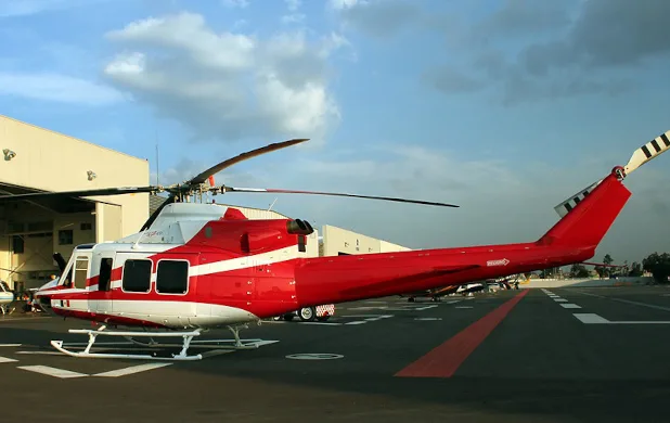 Exterior view of a 2008 Bell 412EP.