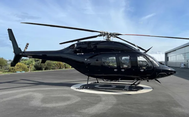 Exterior view of a 2010 Bell 429.