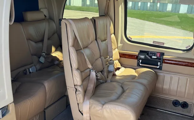 Cabin interior of a 2005 Bell 430.