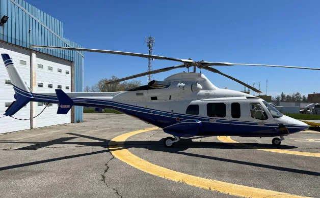 Exterior view of a 2005 Bell 430.