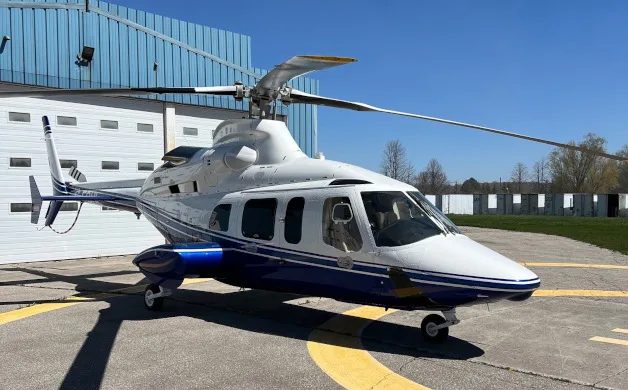 Exterior view of a 2005 Bell 430.