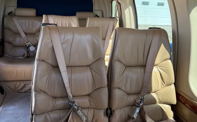 Cabin interior of a 2005 Bell 430.