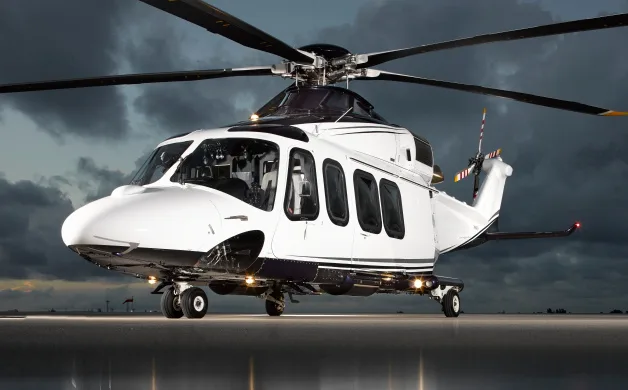 Marketing image of a 2010 Agusta AW139.