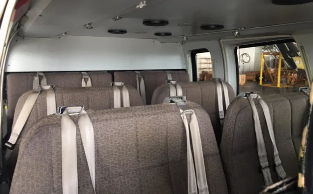 Cabin interior of a 2006 Sikorsky S-76C++.
