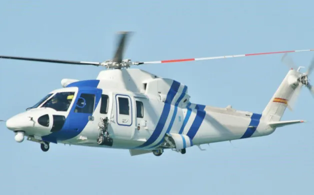 Marketing image of a 2005 Sikorsky S-76C+.
