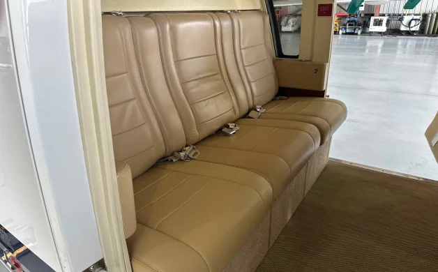 Cabin interior of a 1997 Sikorsky S-76C+.